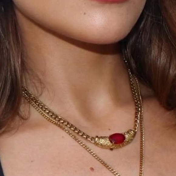 OLIVA JADE and EVRY JEWELS APHRODITE LOVE STONE
NECKLACE - Picture 1 of 4